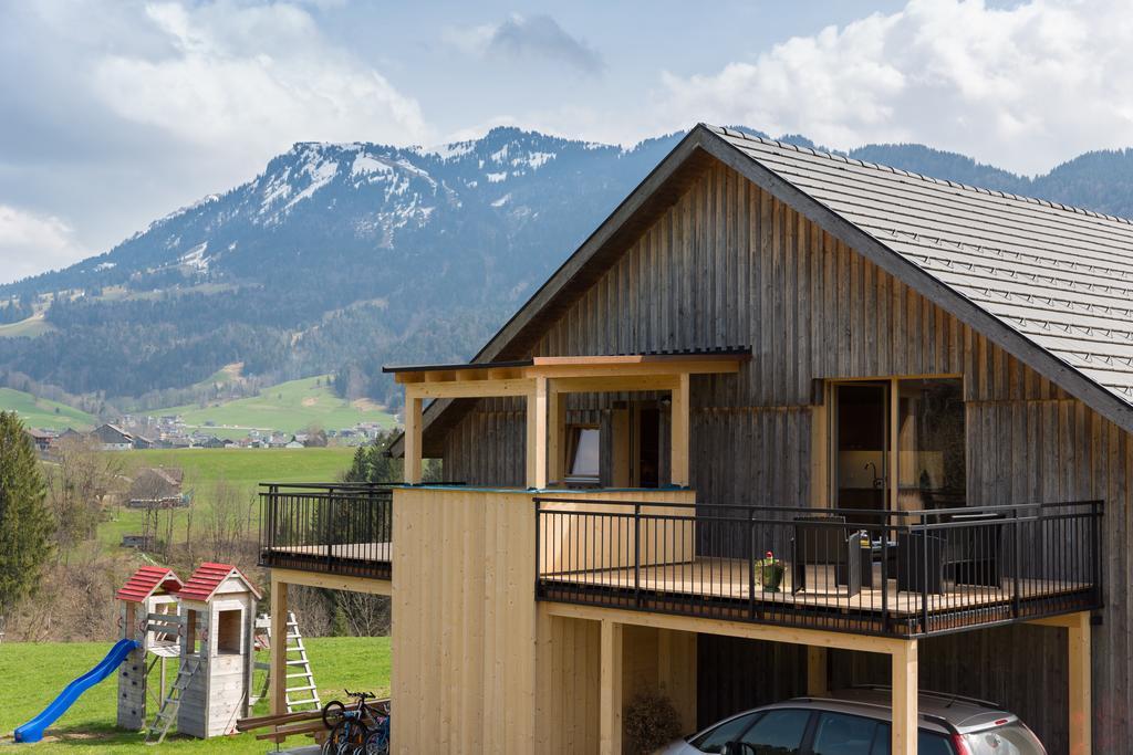 Ferienloft Waldblick Apartment Шварценберг им Брегенцервалд Екстериор снимка